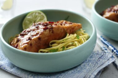 Teriyaki salmon