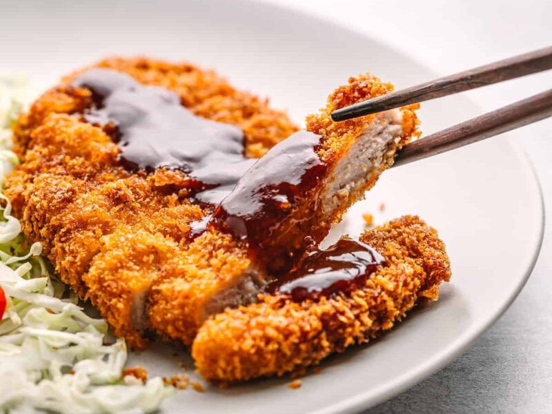 Tonkatsu pork